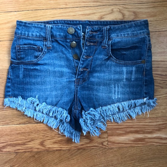 elan denim shorts